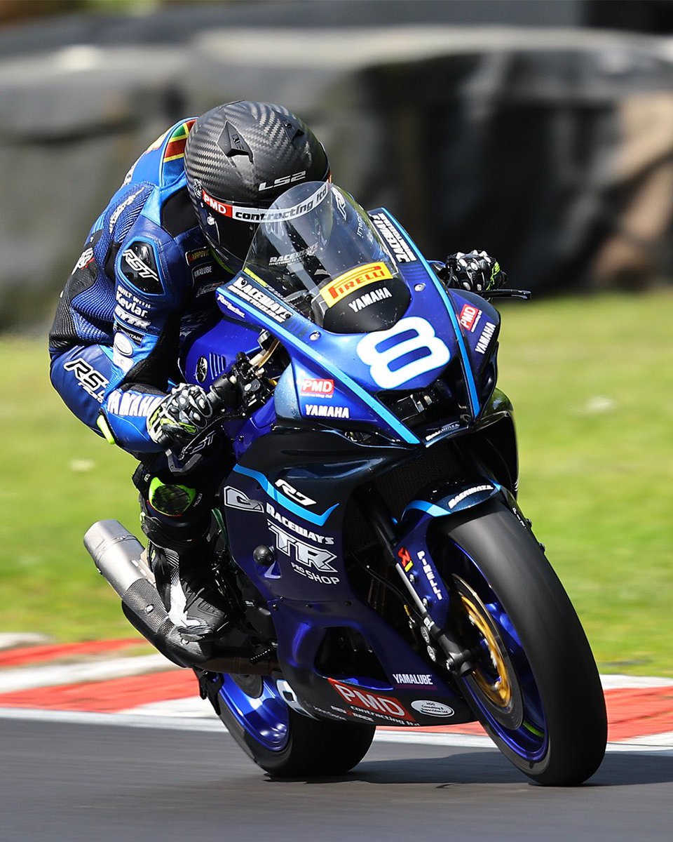 That’s a wrap on the first race day of the weekend here at Oulton Park! 🔥 @kyleryde took a third place finish, while teammate, @RyanVickers_7 narrowly beat @DannyKent52 to fifth! In the first Sportbike race of 2024, Ash Barnes finished as the top R7 in P5!