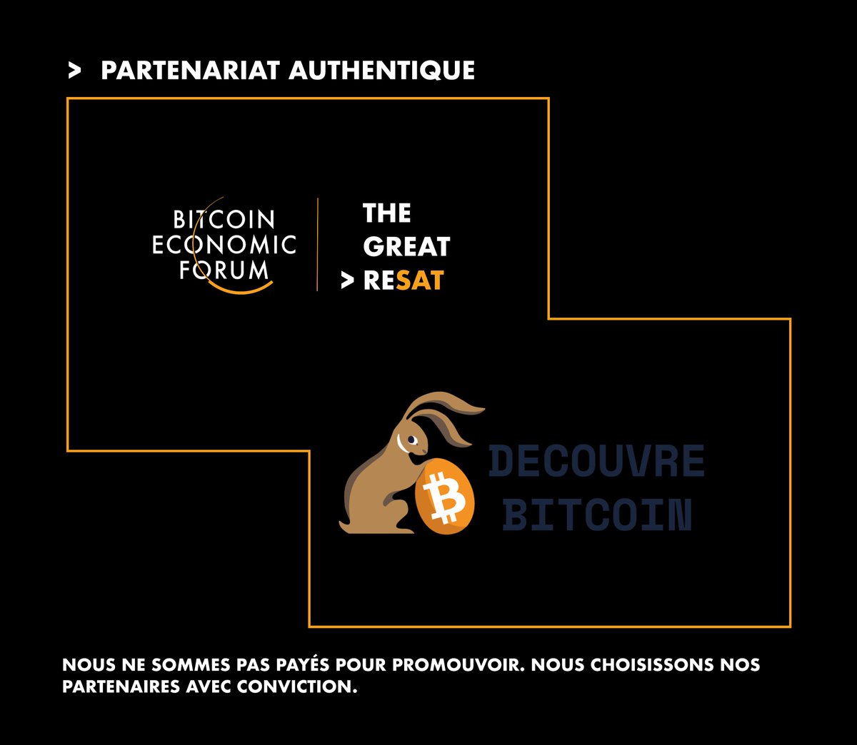 📢 Découvre Bitcoin est l'un des partenaires sélectionnés par le BEF pour cette nouvelle édition. Vous pourrez retrouver son shop en physique lors du BEF ainsi que son équipe ! Twitter : @DecouvreBitcoin Académie : decouvrebitcoin.fr