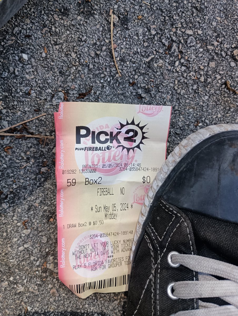 @floridalottery I would of win the pick 2 midday if I would of played fireball @CorpusChristiCP @MiamiPD 9 played then 5 was the fireball. You might as well say I win. @KamalaHarris @JoeBiden @NICKIMINAJ @brittanya187187 @yudipined it's hard to win these lottery games.