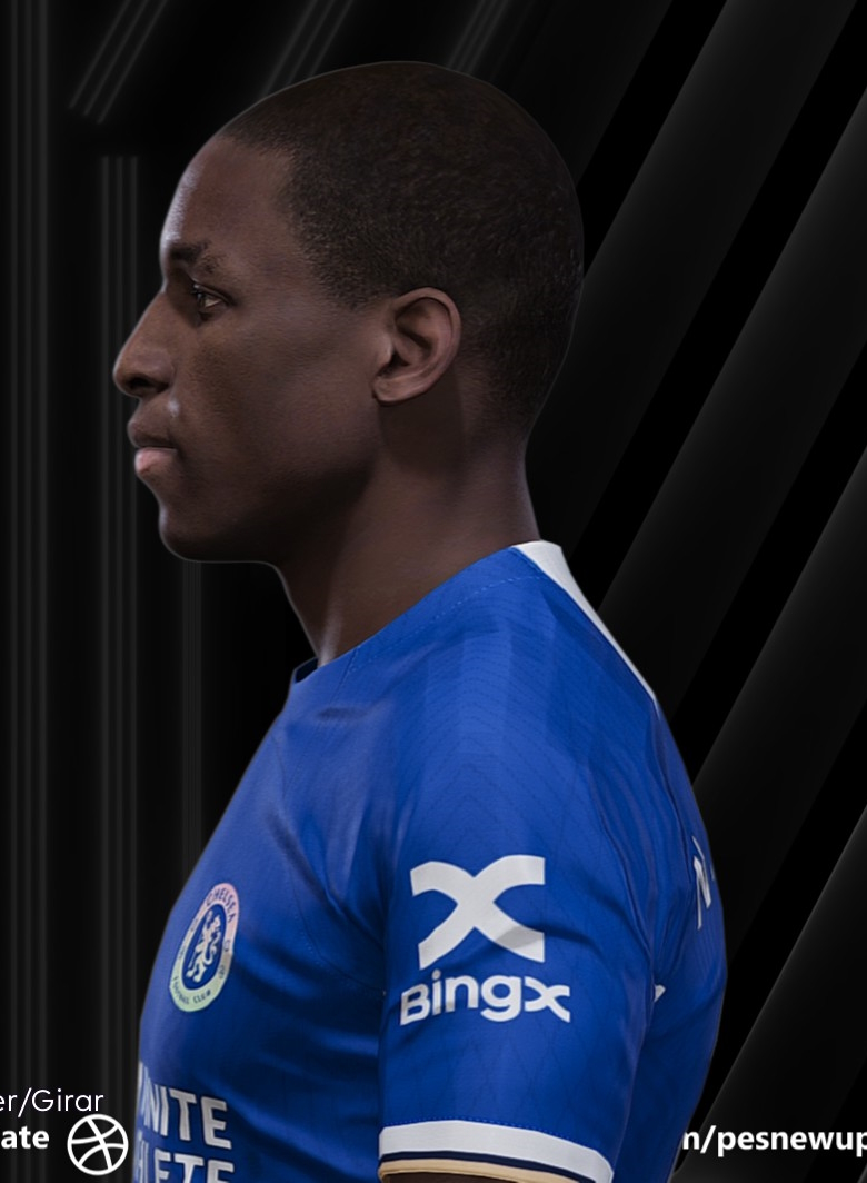 Les traigo la face de Nicolas Jackson v5 (CHELSEA) con new look para Pes 2021 y Pes 2020.
Version Sider y CPK.
Creditos: by Valentinlgs10
Link: sharemods.com/24pcrfnbglwo/N…