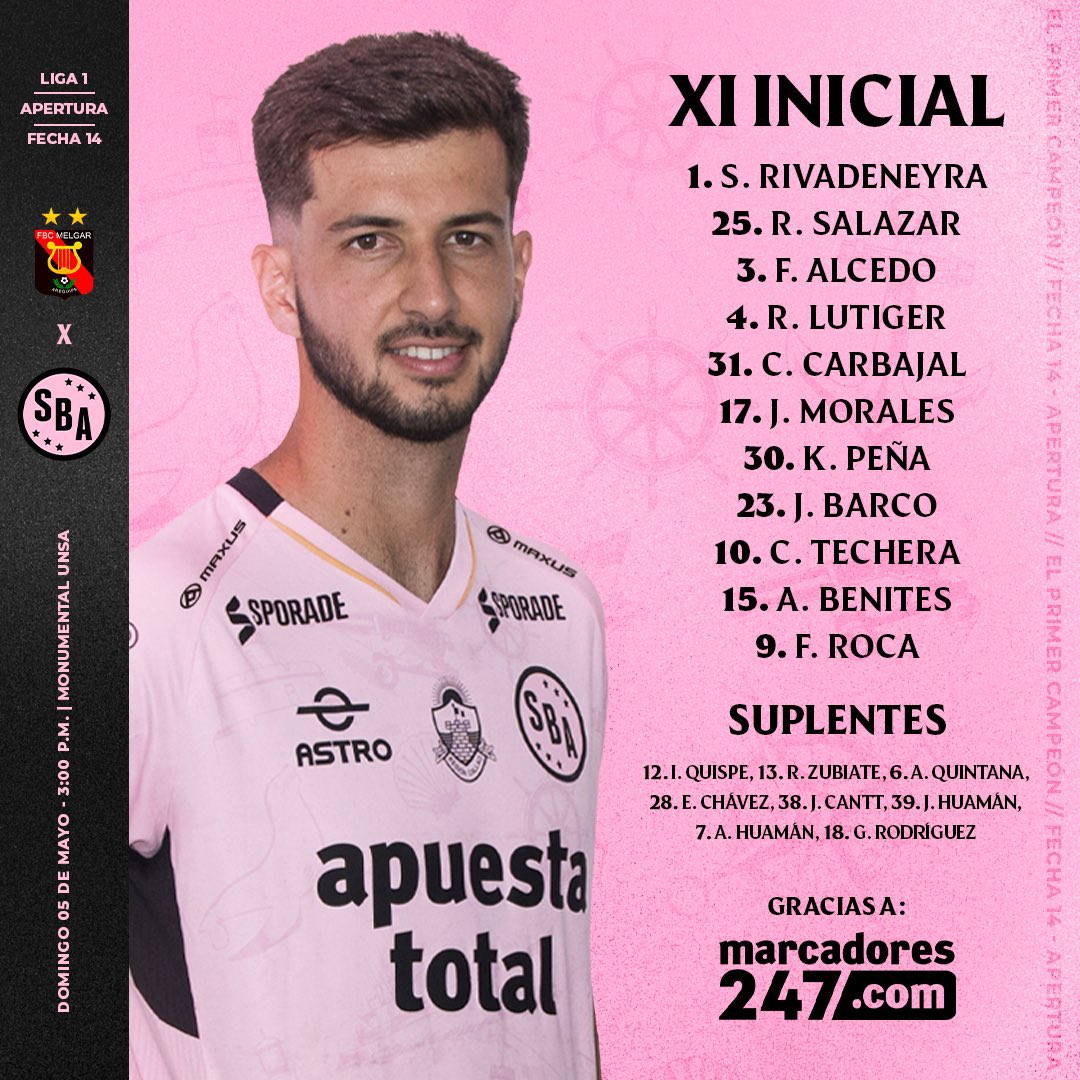 1️⃣1️⃣ ROSADOS EN LA UNSA AREQUIPA 🖤🩷🖤

¡VAMOS CON FE! 🩷🖤

#ElPortalDelHinchaRosado #VamosBoys #Los10DePortalRosado #Callao #ElPirmerCampeón #SportBoys #