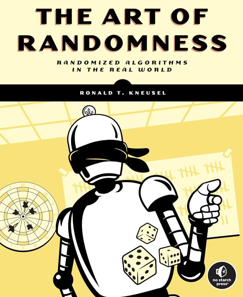The Art of Randomness! #BigData #Analytics #DataScience #AI #MachineLearning #IoT #IIoT #PyTorch #Python #RStats #TensorFlow #Java #JavaScript #ReactJS #GoLang #CloudComputing #Serverless #DataScientist #Linux #Books #Programming #Coding #100DaysofCode geni.us/Art-of-Randomn…