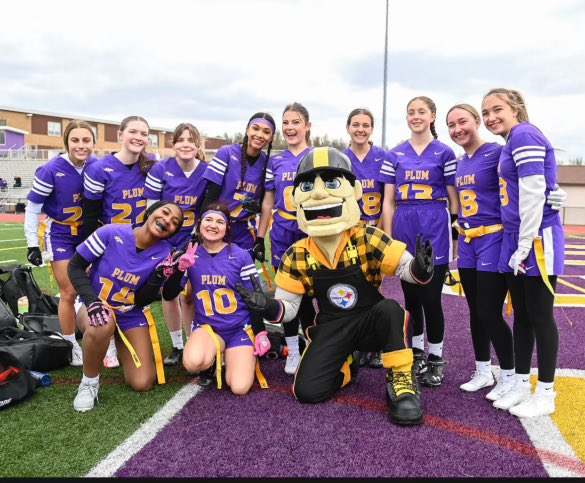 Girls Flag Football Plum 12 Mckessport 6 Penn Hills 8 Plum 6 Hanna Woltjen - 2 touchdowns Selina Boea - 1 touchdown Kailey Burton - 7 pass completions, 2 touchdowns Anna Zanchi - 2 interceptions @plumboroughsd @HPEPBSD @PBSDSuper @SedlacekDenise @DrBoyers