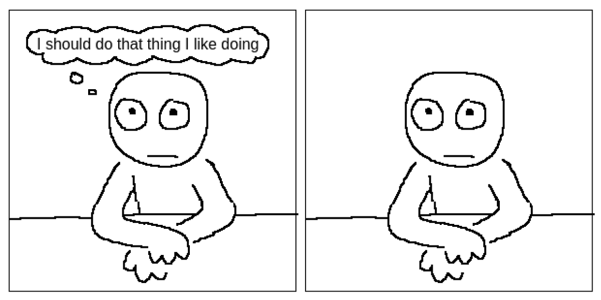 lighterpolpos's tweet image. executive dysfunction