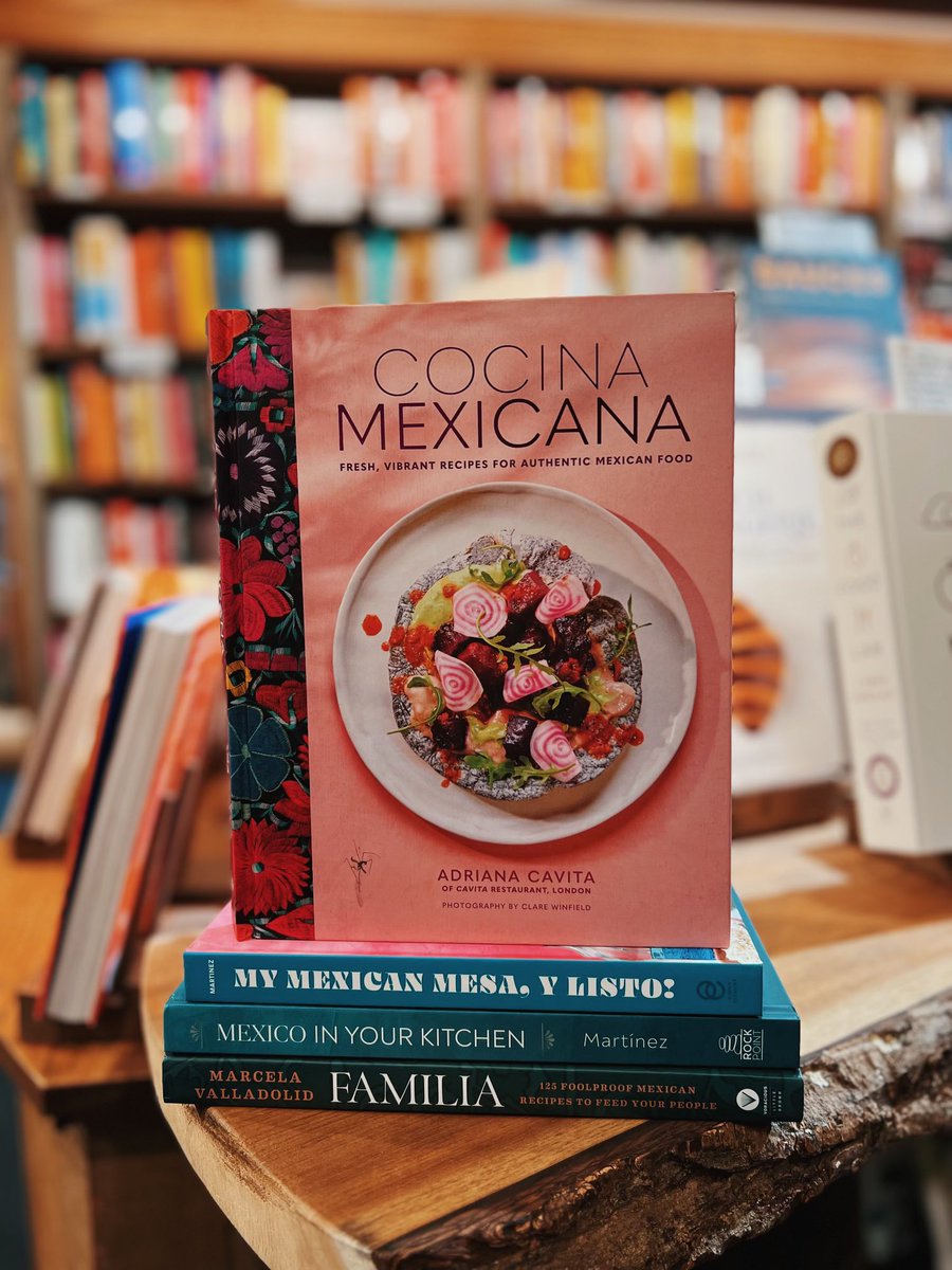 Celebrate Cinco de Mayo with some of these great picks from our cookbook section! #northshirebookstore #manchestervt #saratogaspringsny #shoplocal #cincodemayo