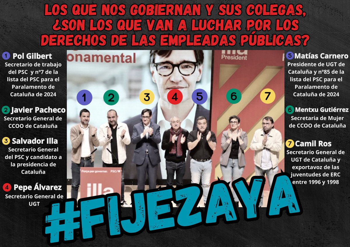 #CGTenDGA 

Gobierno y administración incumplidores y sindicatos cómplices. ¡Pocas veces una imagen evidencia tanto!

#FijezaYa