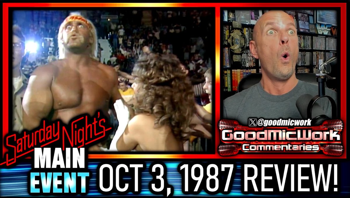 NEW Review just dropped! Since I'm unavailable for the watch-along tonight I wanted to give y'all a replacement video. Hope you enjoy! My FAVORITE Episode Of Saturday Night's Main Event | The Mega Powers Are Formed! | SNME Oct 3, 1987 Review youtube.com/watch?v=E8VGXr…