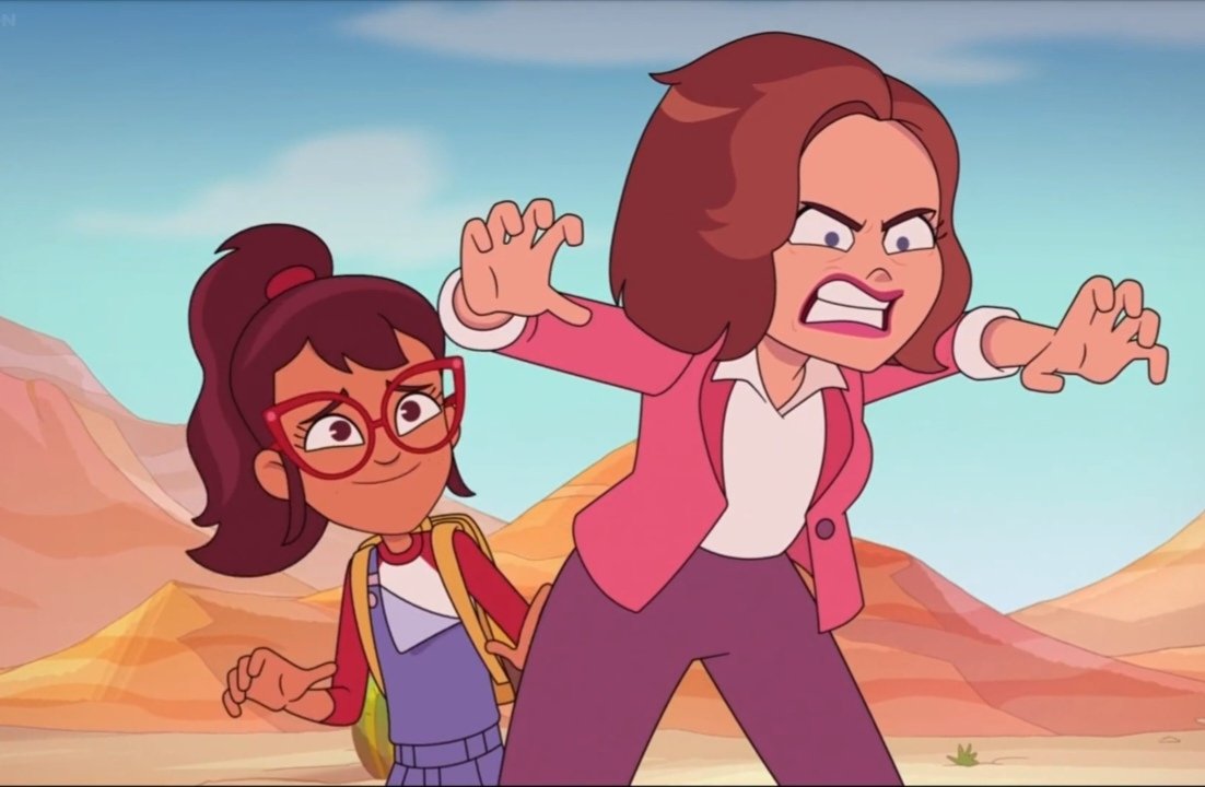 Mothers who protect their daughters at all costs ✊✊ #amphibia #TheOwlHouse #HaileysOnIt