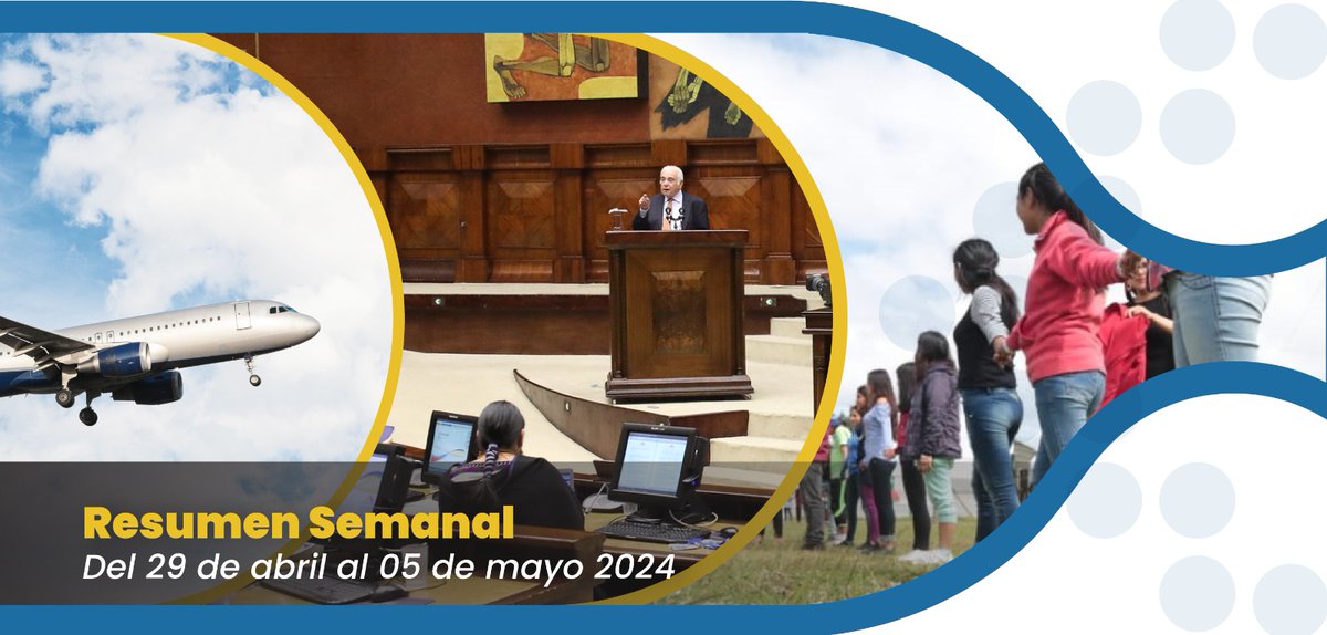 En la semana que termina #LaNuevaAsamblea entregó al país una nueva ley que contribuirá a la lucha contra la corrupción y censuró al exministro de @RecNaturalesEC, Fernando Santos Alvite por incumplimiento de funciones ante la crisis energética. La #𝕃𝕖𝕪𝔼𝕤𝕡𝕒𝕔𝕚𝕠𝔸é𝕣𝕖𝕠…