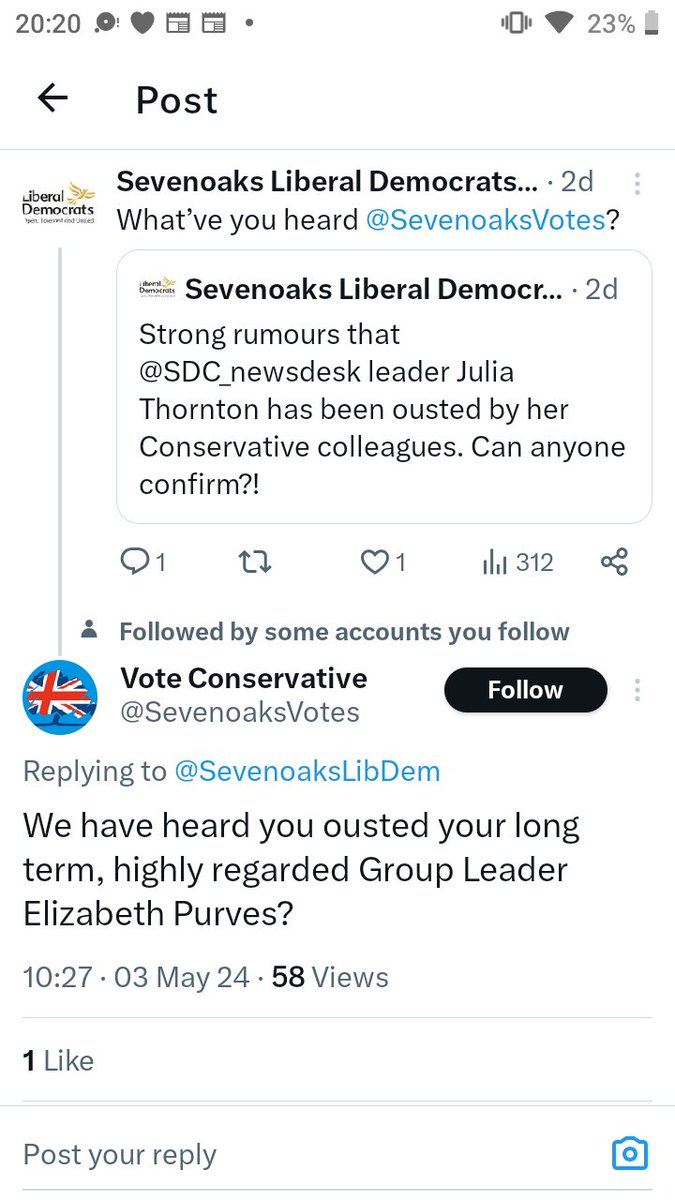 Really...
Seems the only parties actually being grown up, not saying slander or misleading people in #Sevenoaks and #Swanley is @SevenoaksGreens with @GreenLManston and @SevenoaksLabour with @dscottmcdonald.