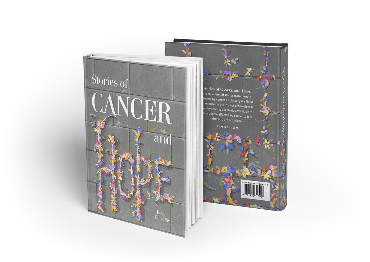 Over 6,500 copies of our book have been given free of charge to 90 cancer charities and treatment centres in the UK. Our 39 personal stories are helping people affected by cancer to not feel alone. You can download a digital copy and all profit goes to @maggiescentres