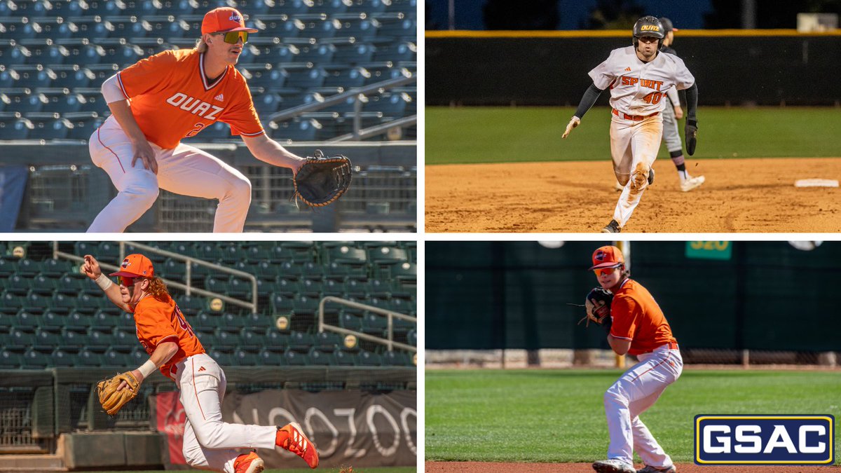 BSB | Following the most successful regular season in @OUAZBaseball history, two players earned All-Conference honors, and three fielders earned a GSAC Gold Glove. 📰: bit.ly/44qWi8t #WeAreOUAZ