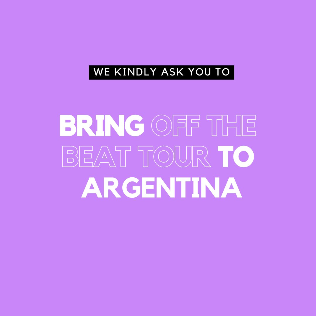Argentina 🇦🇷 💜
#OffTheBeatTourxArgentina
I.M TOUR IN ARGENTINA 
@IMxSMEK @SonyMusic_Kpop @SonyMusicArg