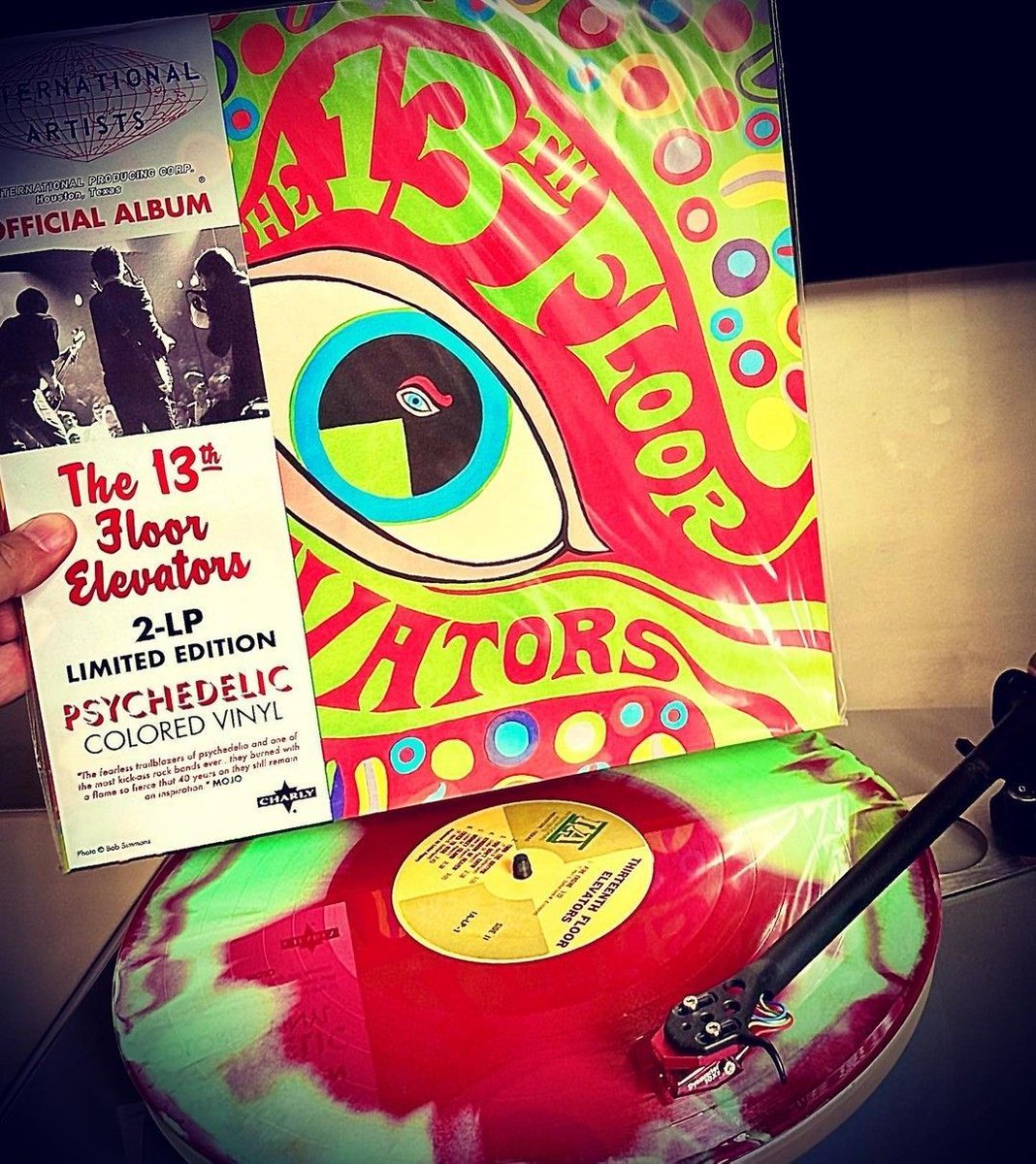 Ascending to psychedelic heights with the 13th Floor Elevators' 2 LP edition. A journey not just of sound, but of mind. 🌀🎶 

📸 ig: keepthemspinning 

#lovevinyl #vinylmusic #vinylcollectors #vinyllife #recordcollectionpost #recordlover #igvinyl #vinylrecords #instarecords