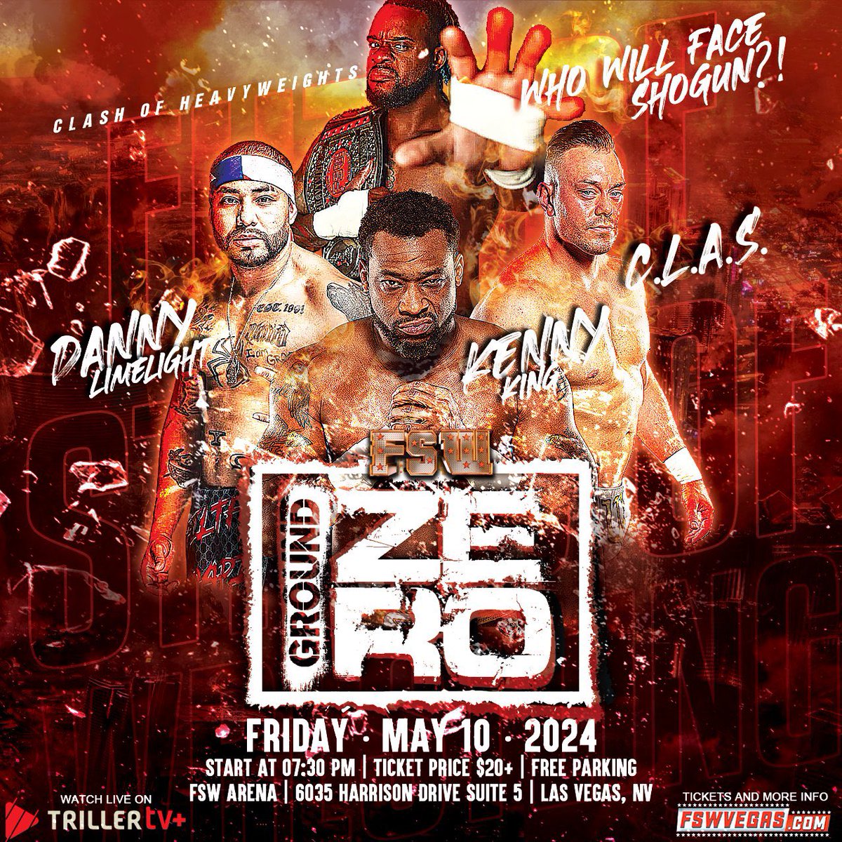 Friday back in Vegas for @FSWVegas Bout to act up