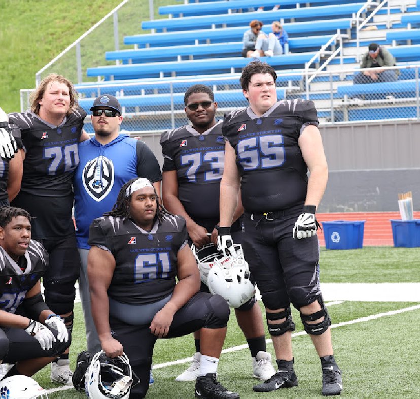 The Fat Nasties of Culver Stockton College! Spring Game 2024! @CSCwildcatsFB @CoachMelton_CSC @_ZHSFootball @Olguy51 @CoachBrew1 #GOWILD #THEZ #Physicality 💪🏾🏈💪🏾