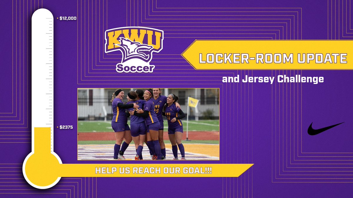 Making great progress in our lockerroom/jersey fundraiser! Thanks to our generous donors, we are about 20% of the way to our goal in the first week! If you would like to contribute, you can find the link to do so in our bio. Anything is much appreciated. #RollYotes #BackStronger…