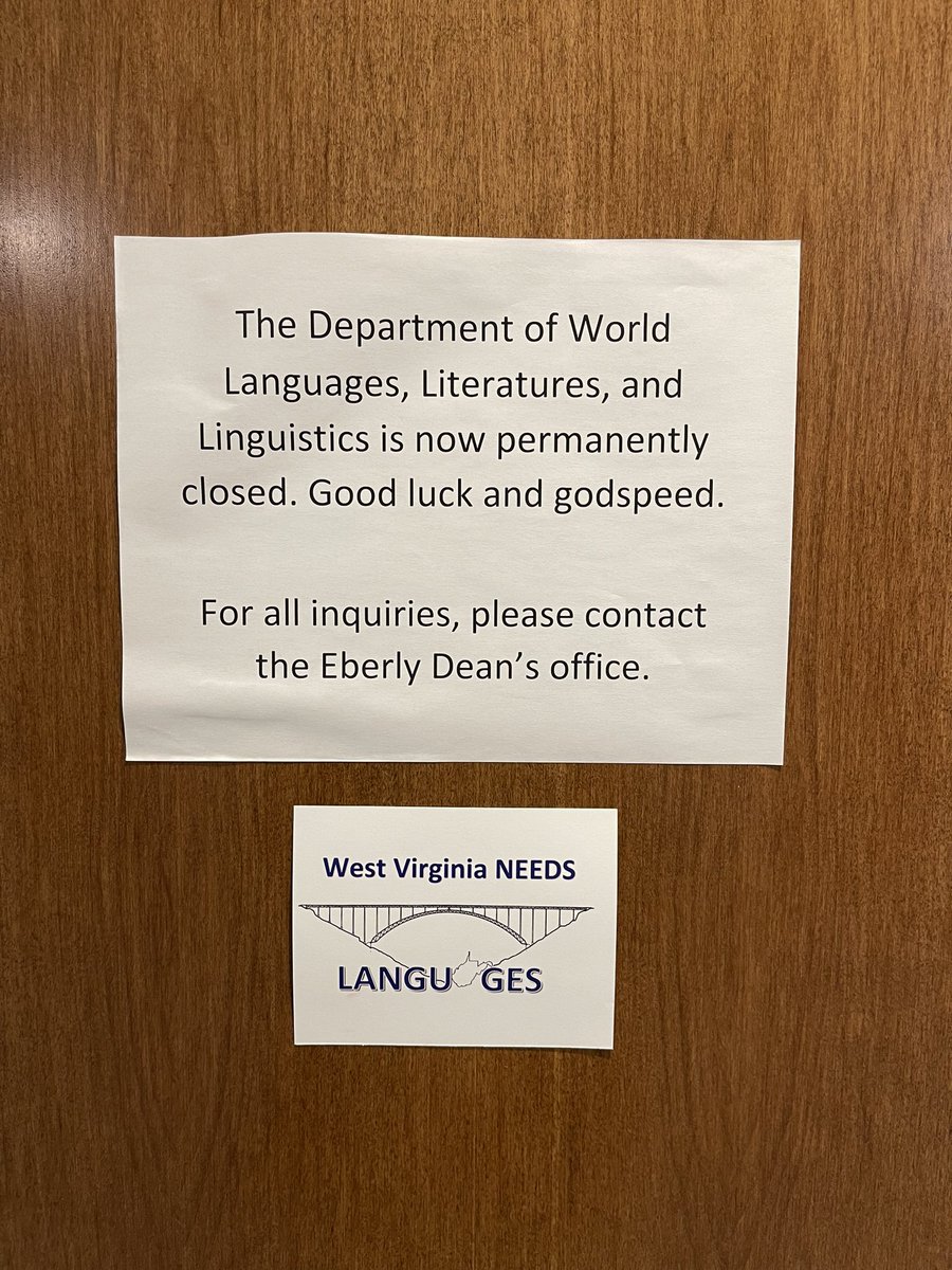 LMDiBartolomeo's tweet photo. It’s done. My office is now empty. Now begins the struggle to make room for everything at home and try to start over. 💔 #wvumistake #academicdecimation https://t.co/Dyv95drv0c