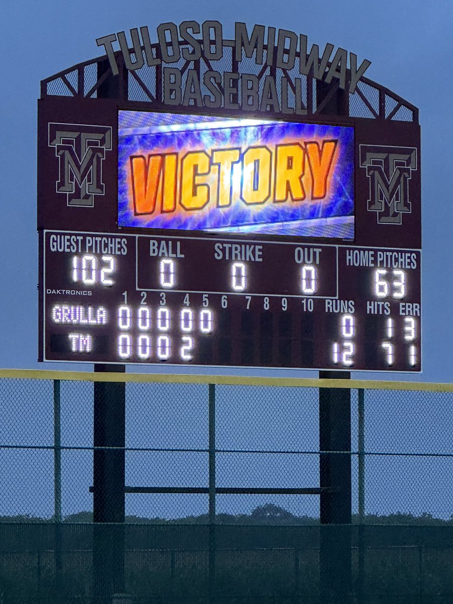 Great win for our Warrior Baseball Team, 2024 Bi-District Champions.  Let's keep that momentum rolling TM Nation!!!
It's Our Time