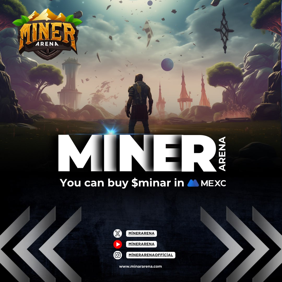 Trust the process
We are going places
The moon is our 🎯 target
#GameFi ☘️ #CryptoGames ♥️ #PlayToEarn 👏 $MINAR 💫 #TokenGaming 👀 #GamingNFTs 💥 #CryptoGaming 🦁 #MINAR 🤫 #NFTGaming 🤠