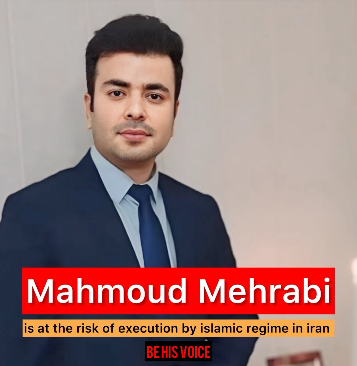 #MahmoudMehrabi
is at the risk of execution by islamic regime in iran 

SAY HIS NAME 
#MahmoudMehrabi
#MahmoudMehrabi
#MahmoudMehrabi 

#StopExecustionsInIran