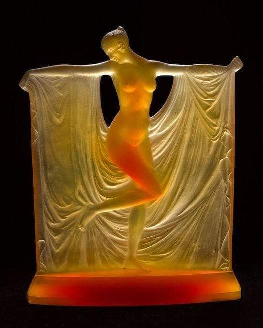 The 'Suzanne' Statue by René Lalique, 1925 CE :

The 'Suzanne' Statue by René Lalique is a statue of a woman with a flowing dress and a veil. It was created in 1925 and is considered a masterpiece of the Art Deco movement. 

The statue is named after the wife of the French…