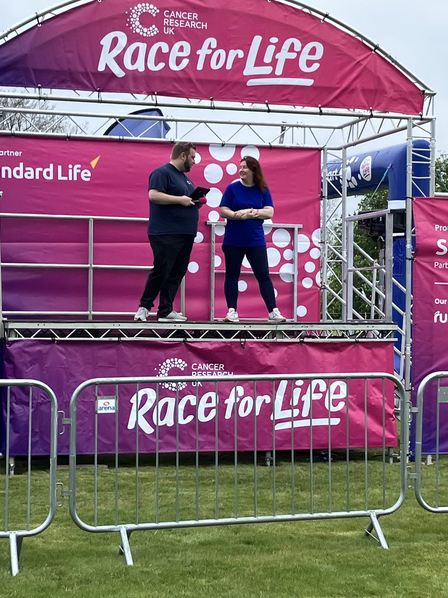 #RaceforLife @HopetounHouse