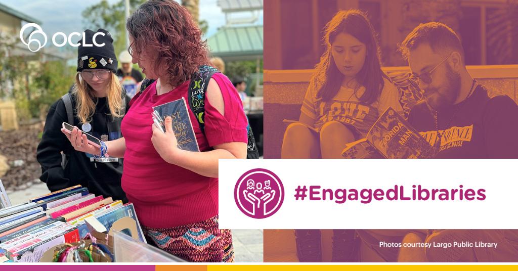 #EngagedLibraries celebrate reading. 📚 Staff at Largo Public Library in Florida hosted their first Read In event to kick off the Free to Read initiative, which included a fun mix of activities outdoors.

➡️ Learn more and see photos from the event: oc.lc/44vkpTj