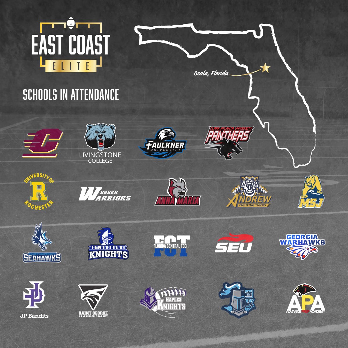 🚨May 11th🚨 Ocala Fl #eastcoastelite All prospects will have their information sent to the institutions along with their performance at the camp. Not too late to pre-register. Link is open ⬇️ gastrainingllc.com/east-coast-eli…