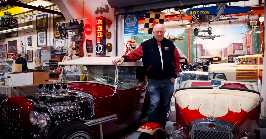 TeamJCWhitney's tweet image. The @Petersen_Museum breaks down Al Engel's eclectic legacy. From historic motors used in WWII planes to his ‘32 Willys Sedan Delivery hot rod, Engels’ collection takes us on a tour of pure mechanical power.

jcwhitney.com/culture/al-eng…

#carmuseum #Jcwhitney #Petersen