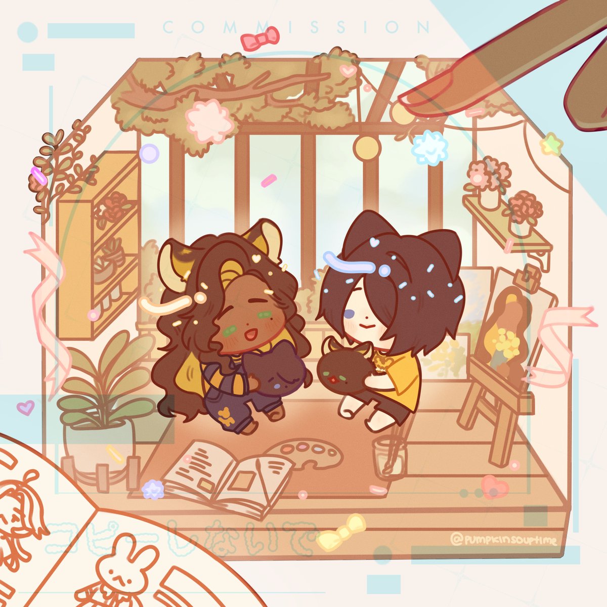 pumpkinsouptime's tweet photo. Commission Result! Thank you for your patronage~ 
#VGenComm #VGenOpen https://t.co/Z5ymx9SNLx