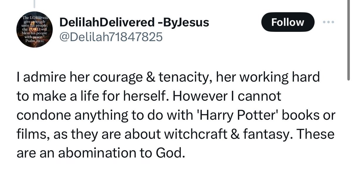 It’s kind-of sweet to find one of the old-school Harry Potter haters - still fighting an old battle that everyone else has forgotten, like a lone Japanese soldier on a remote Pacific island.