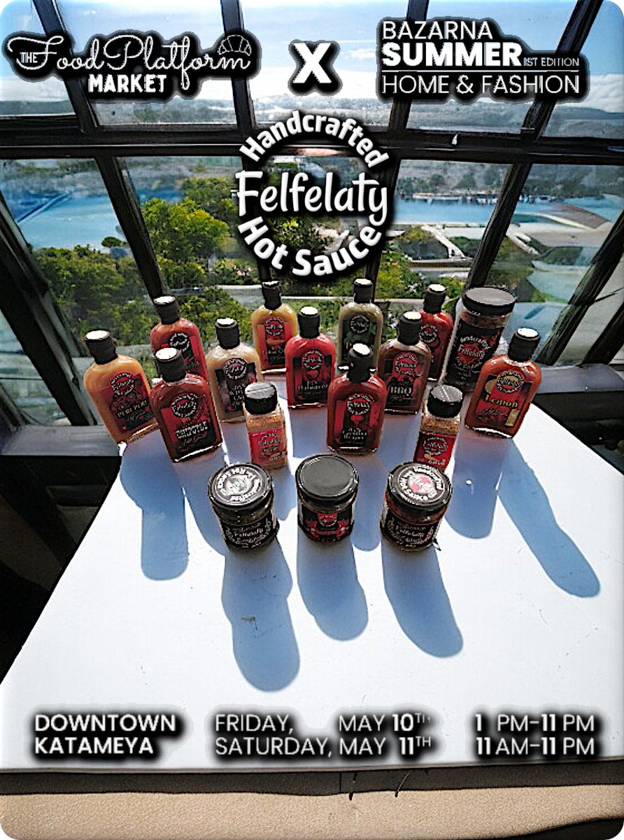 #فلفلاتي_اقوى_ازازة_شطة_في_مصر 
#felfelaty_the_hottest_sauce_in_Egypt 
@thefoodplatformmarket 
#katameyaheights 
#downtown