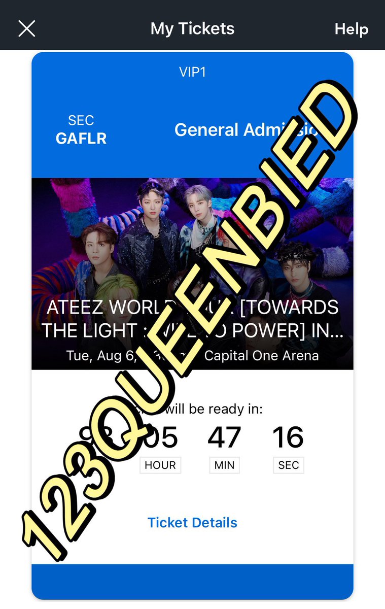 123queenbied's tweet photo. WTS 1 ATEEZ CONCERT ATINY VIP / VIP1 TICKET FOR CAPITAL ONE ARENA, WASHINGTON DC 

Price: dm, PayPal/Bank transfer/WISE/REMITLY

 (g&amp;s is possible, you need to cover the extra fees)

Dm for proofs https://t.co/hl9ZWNskXJ