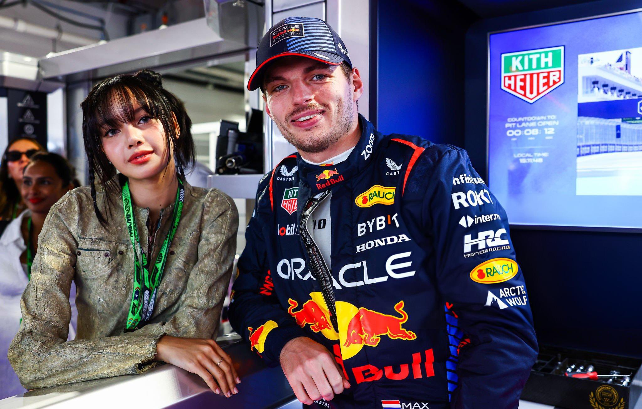 Pop Base on X: "BLACKPINK's Lisa and Max Verstappen at the 2024 F1 Miami  Grand Prix. https://t.co/taJiKA2XoK" / X