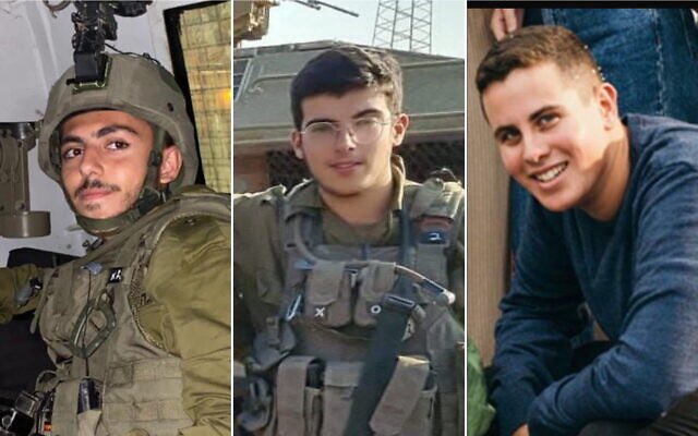 Three IDF soldiers were killed by rockets fired at the Kerem Shalom humanitarian crossing. 🕯️Staff Sgt. Ruben Marc Mordechai Assouline, 19 🕯️Staff Sgt. Ido Testa, 19 🕯️Staff Sgt. Tal Shavit, 21 Ruben, Ido and Tal were killed defending Israel on Holocaust Remembrance Day.…