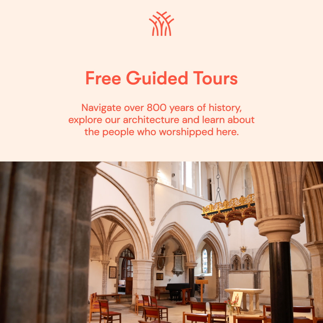 Join us on a journey through time with our free guided tours at Portsmouth Cathedral! Discover our rich history, the people who worshipped here, and more. Our friendly and knowledgeable guides will make your visit unforgettable. Learn more and book at portcath.link/tours?utm_camp…