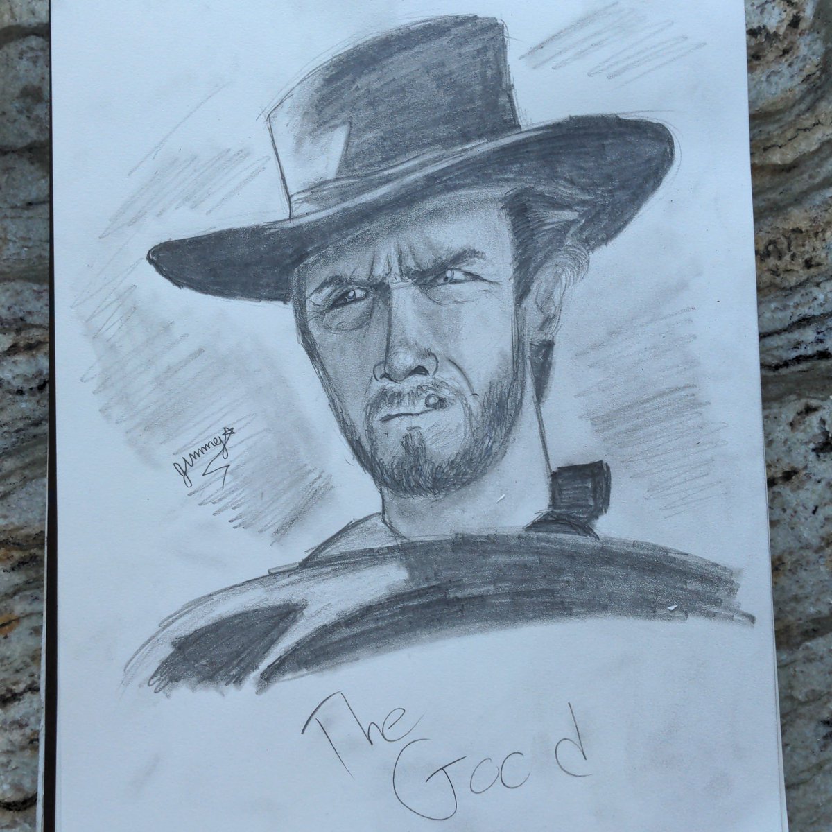 If this gets 10 likes, I will draw the bad #drawing #artwork #Movies #western #classic