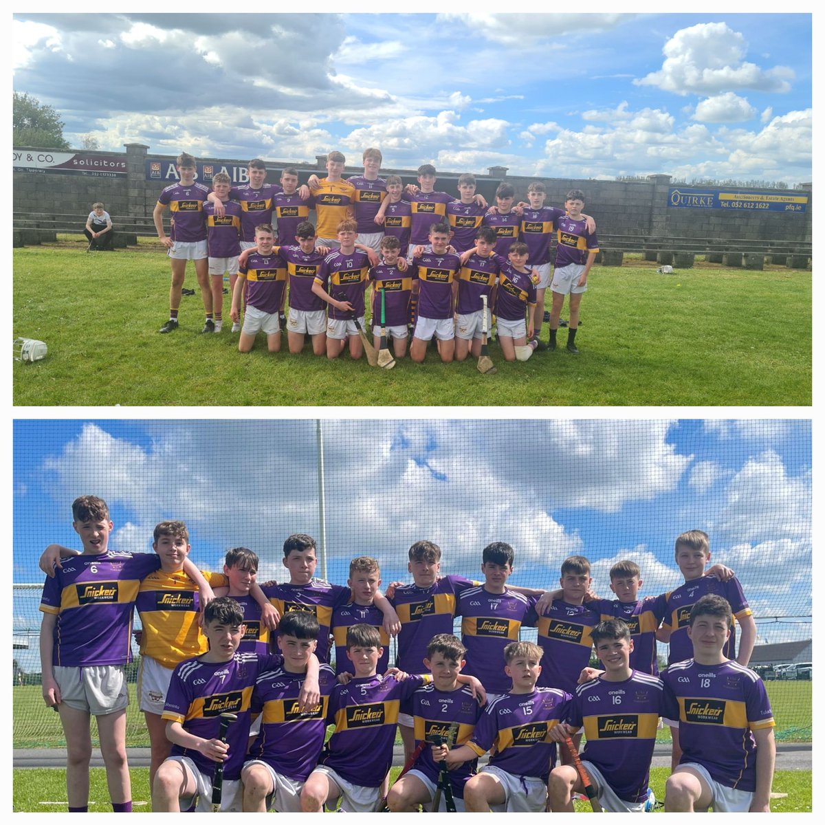 All roads lead to Thurles tomorrow as our A & C U15 hurlers are both in the Feile hurling finals in Dr Morris pk. 
The Division 8 match is at 10.30 on pitch 3 V Durlas Og. The Division 1 match is at 12.45 on pitch 1 V Durlas Og. €5 entry person to Dr Morris pk.
Hon Newport! 💪💪