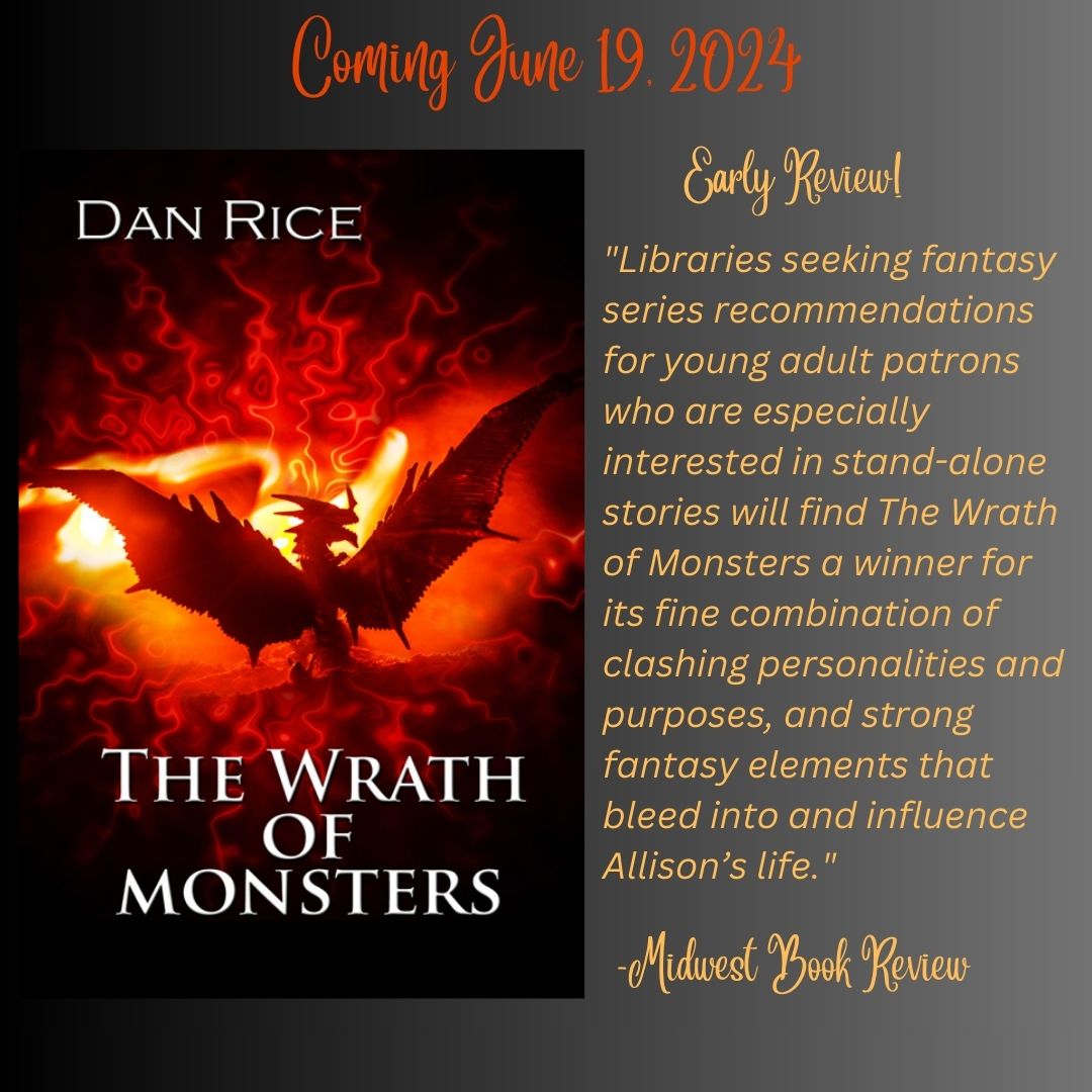 Another early review for The Wrath of Monsters!!!! This time from the Midwest Book Review! Pre-orders are up! #BooksWorthReading #yafantasy #wrpbks #NewRelease #booktwt