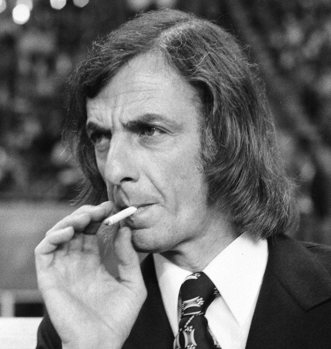 Farewell Menotti. Rarely without a fag on the go.