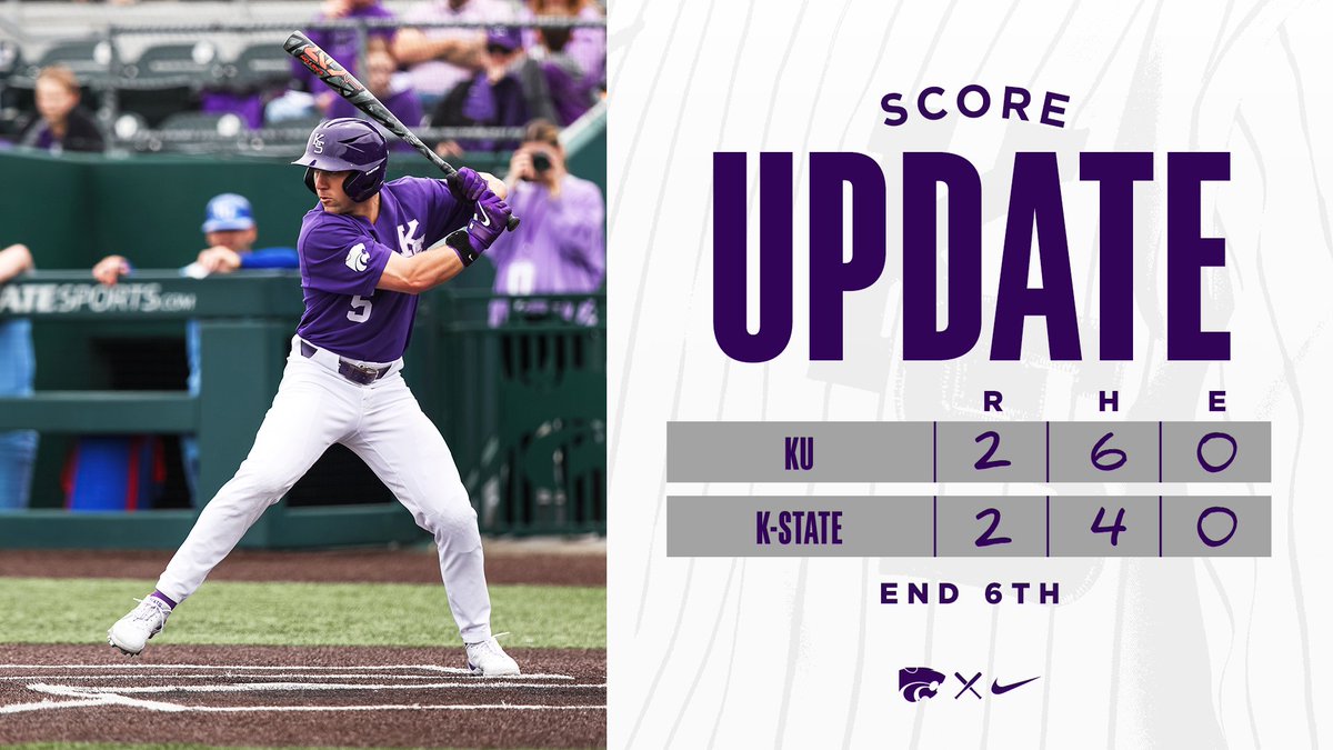 Headed to the 7th #KStateBSB x @DillonsGrocery Sunflower Showdown