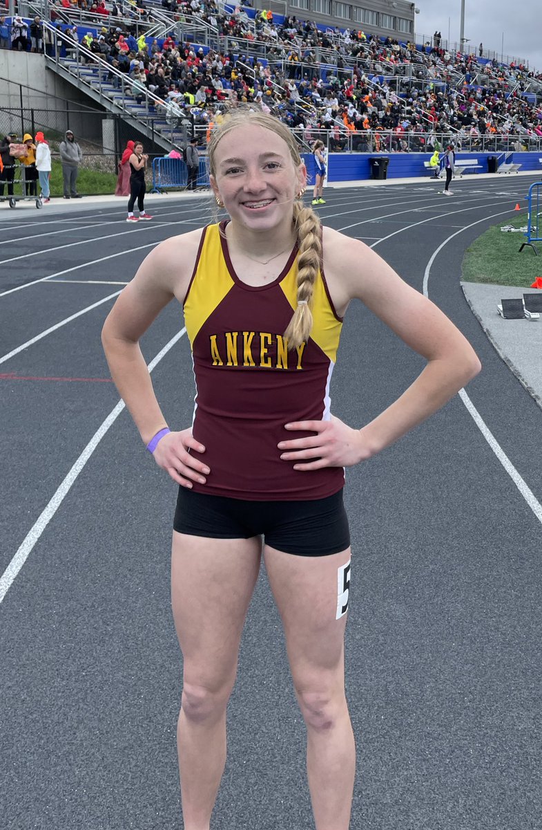 Ankeny SV 8th Girls T&F tweet media