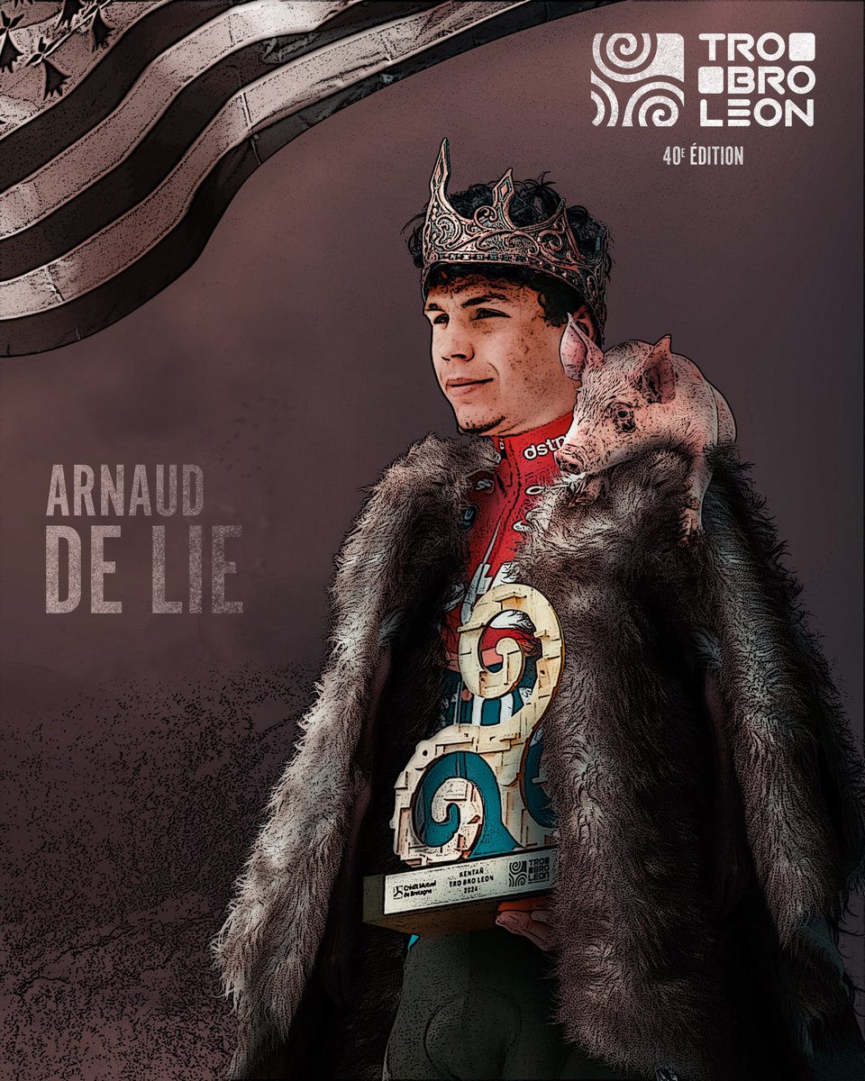 👑 @Arnaud_De_Lie, le roi du #TroBroLeon 2024 👑 @Arnaud_De_Lie, King of the #TroBroLeon 2024