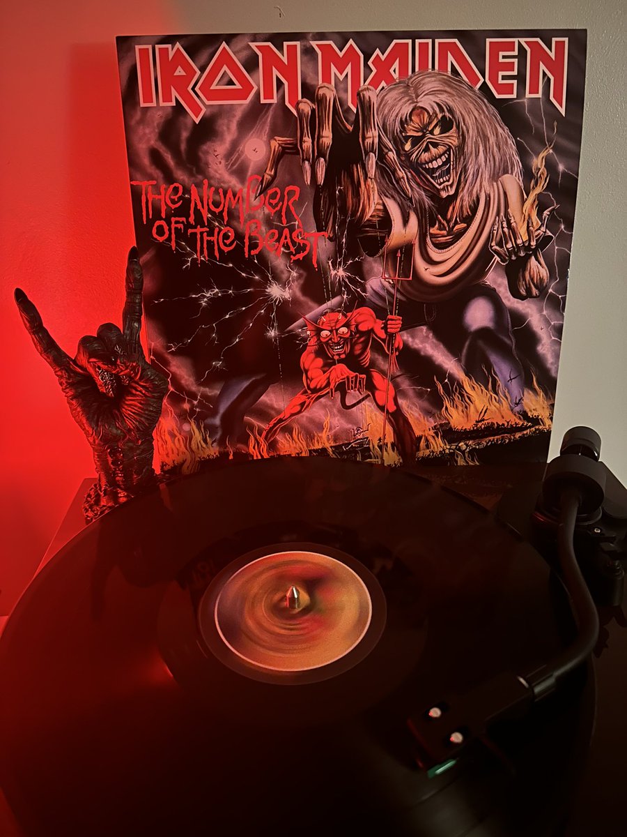 Now playing:

Iron Maiden - The Number of the Beast

#IronMaiden #Maiden #NowPlaying  #NowSpinning #Vinyl #VinylRecords #VinylCollector #VinylAddict #VinylCollection #VinylJunkie #Records