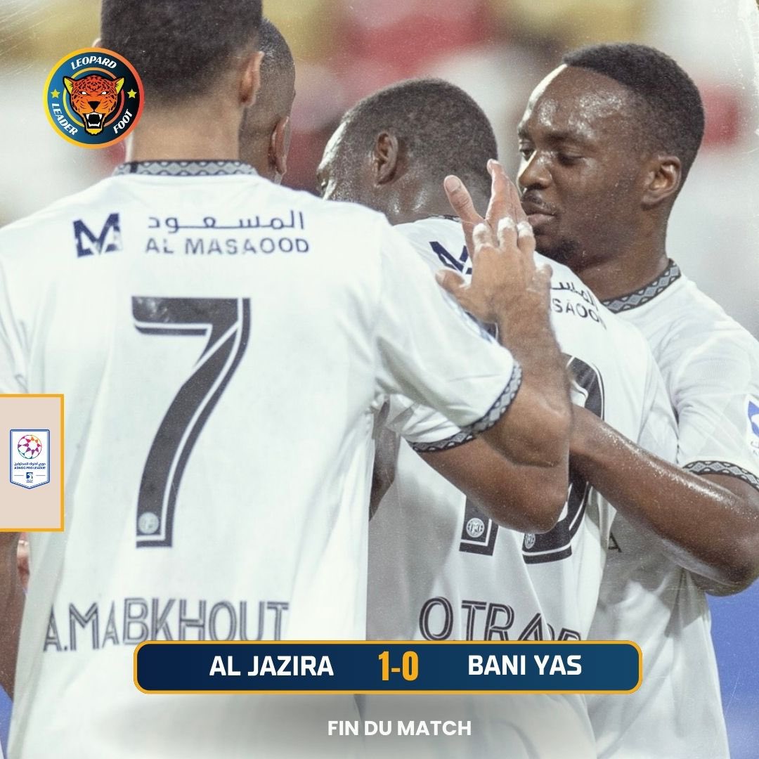 🇦🇪 [𝑼𝑨𝑬 𝑳𝒆𝒂𝒈𝒖𝒆] Neeskens Kebano passeur décisif ! Al-Jazira s’est imposé 1️⃣-0️⃣ face à Bani Yas sur sa pelouse. L’ailier congolais Neeskens Kebano 🇨🇩🐆 a délivré une passe décisive pour l’unique buteur du match. Al-Jazira met fin à une longue série de matchs sans…