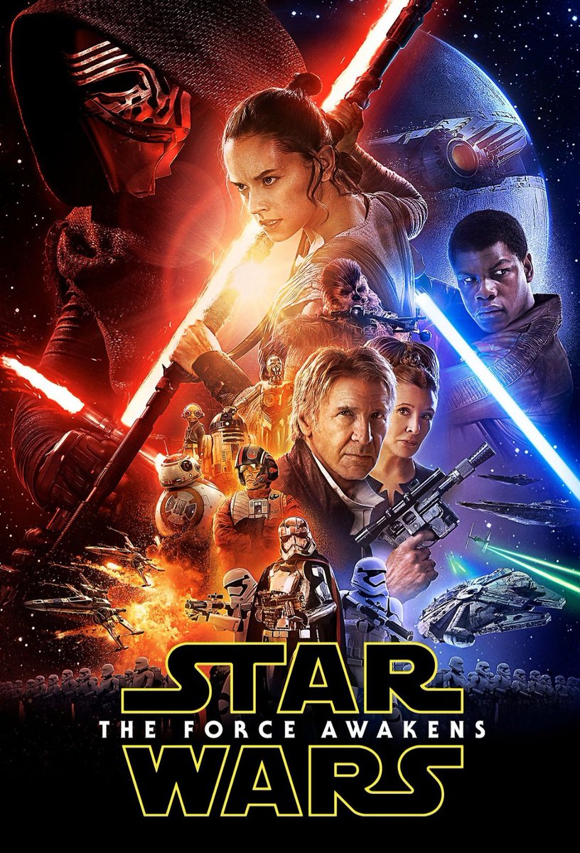 Due to a wedding, didn't get to celebrate Star Wars day. That said, let #RevengeOfThe5th commence & the #shitbinge continue Star Wars edition. #NowWatching Ep. VII: The Force Awakens (2015). Is it as bad as I recall or will I have a change of heart? This was the least worse to me