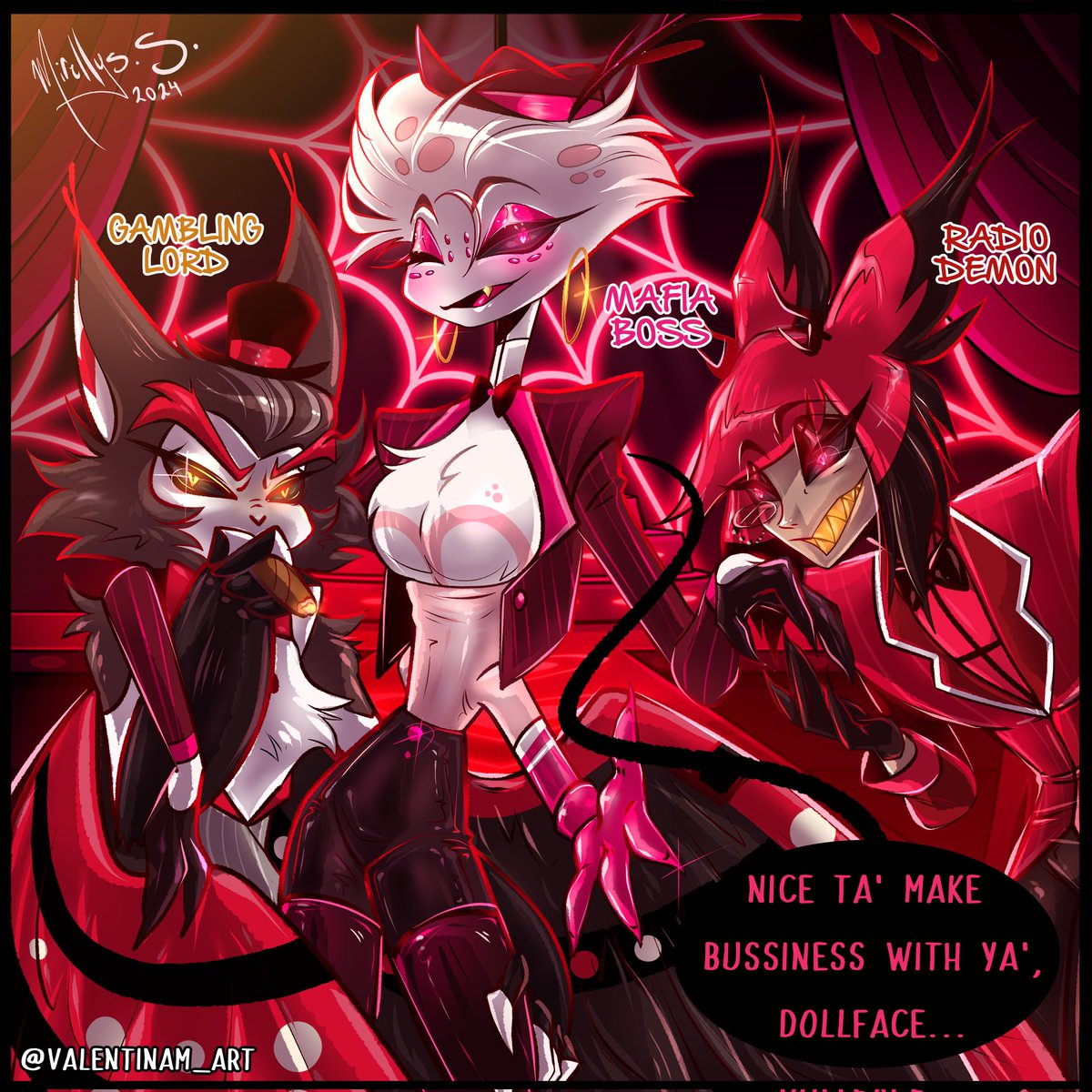 #radiohuskerdustweek2024 DAY 1 OVERLORD/PASSION 💕✨️

'Did you guys hear about those 3 overlords? Yeah, the ones that overtook the V's' 👀

#radiohuskerdust #radiodust #huskerdust #radiohusk #hazbinhotel #radiohuskerdustweek