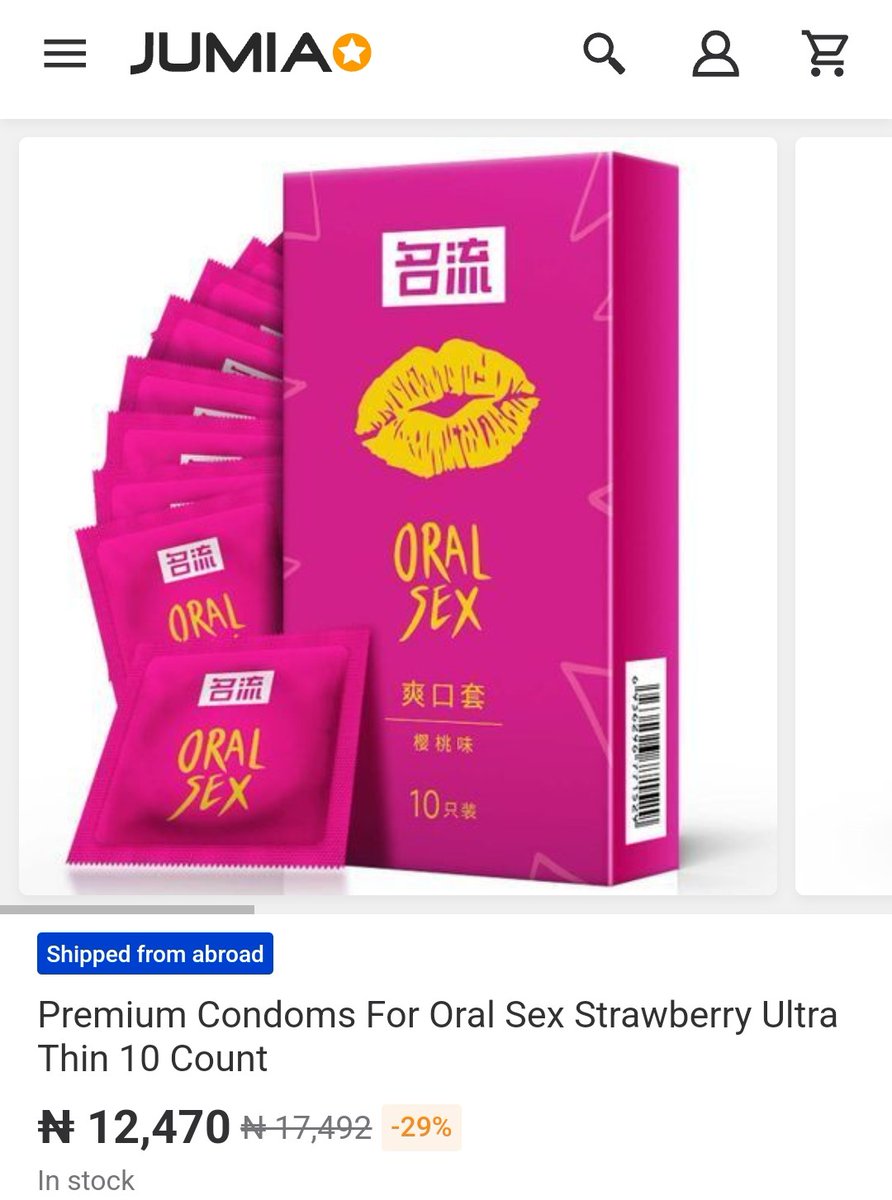 If you ever decide to give a blow job or give head or any form of eating or oral sex.

Make sure you use a mouth condom. ( Mouth Dam). They are available and protective

Even you can get on Jumia