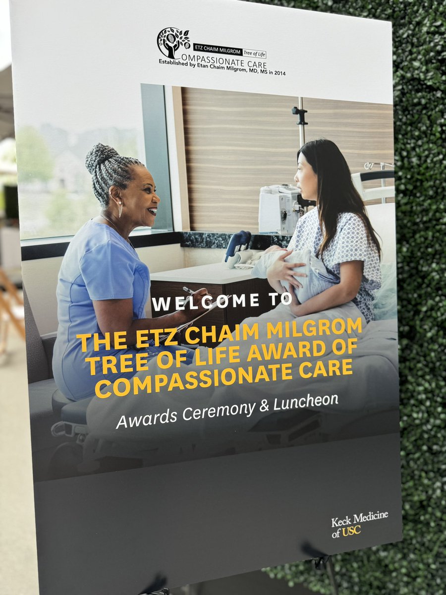 THE ETZ CHAIM MILGROM TREE OF LIFE AWARD OF COMPASSIONATE CARE recognizes members of Keck Medicine of USC who strive to improve the health and lives of patients in our communities through compassionate, patient-centered care with integrity, excellence, respect and empathy.